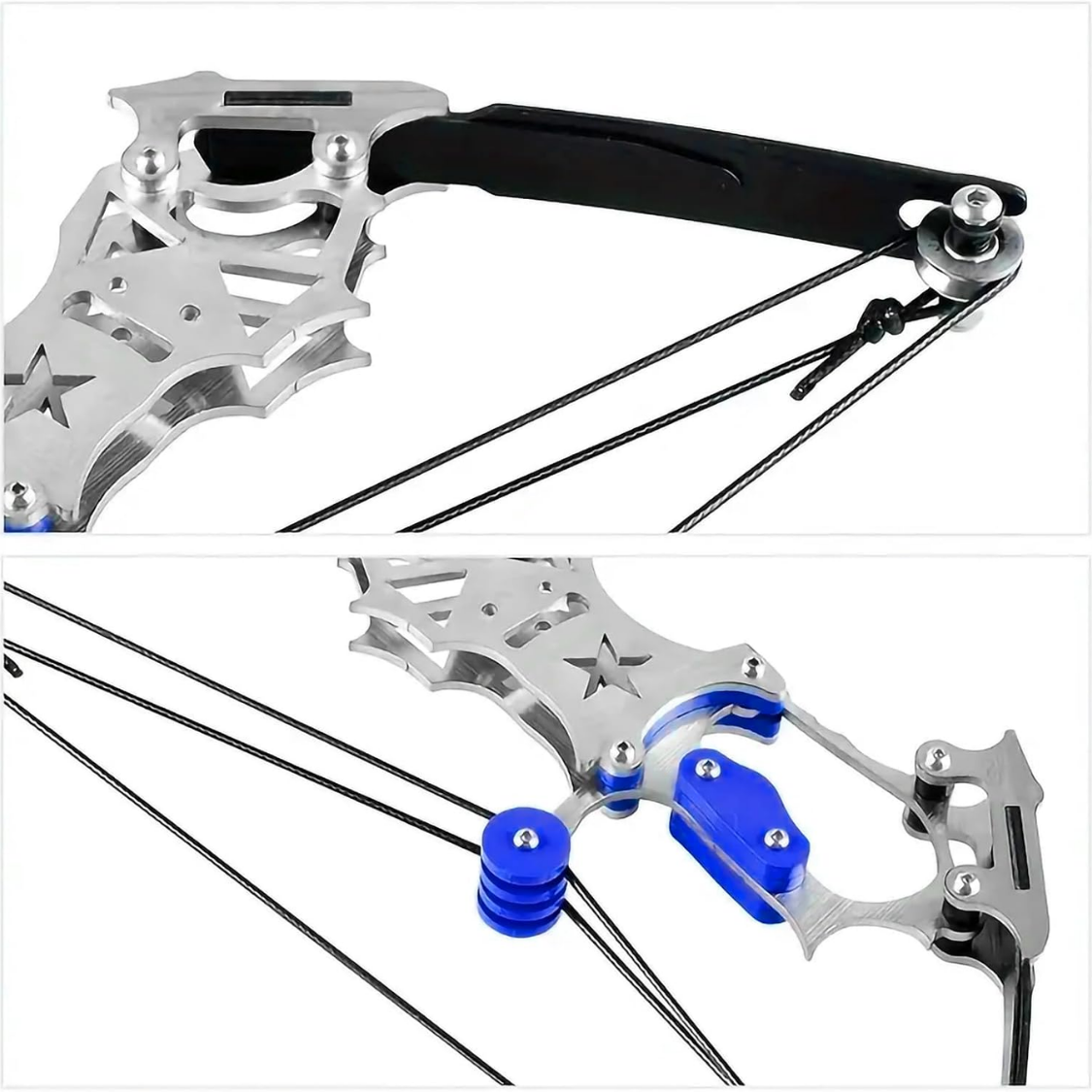 Archery Bow Set Left And Right Hand Compound Bow Hunting Bow Metal