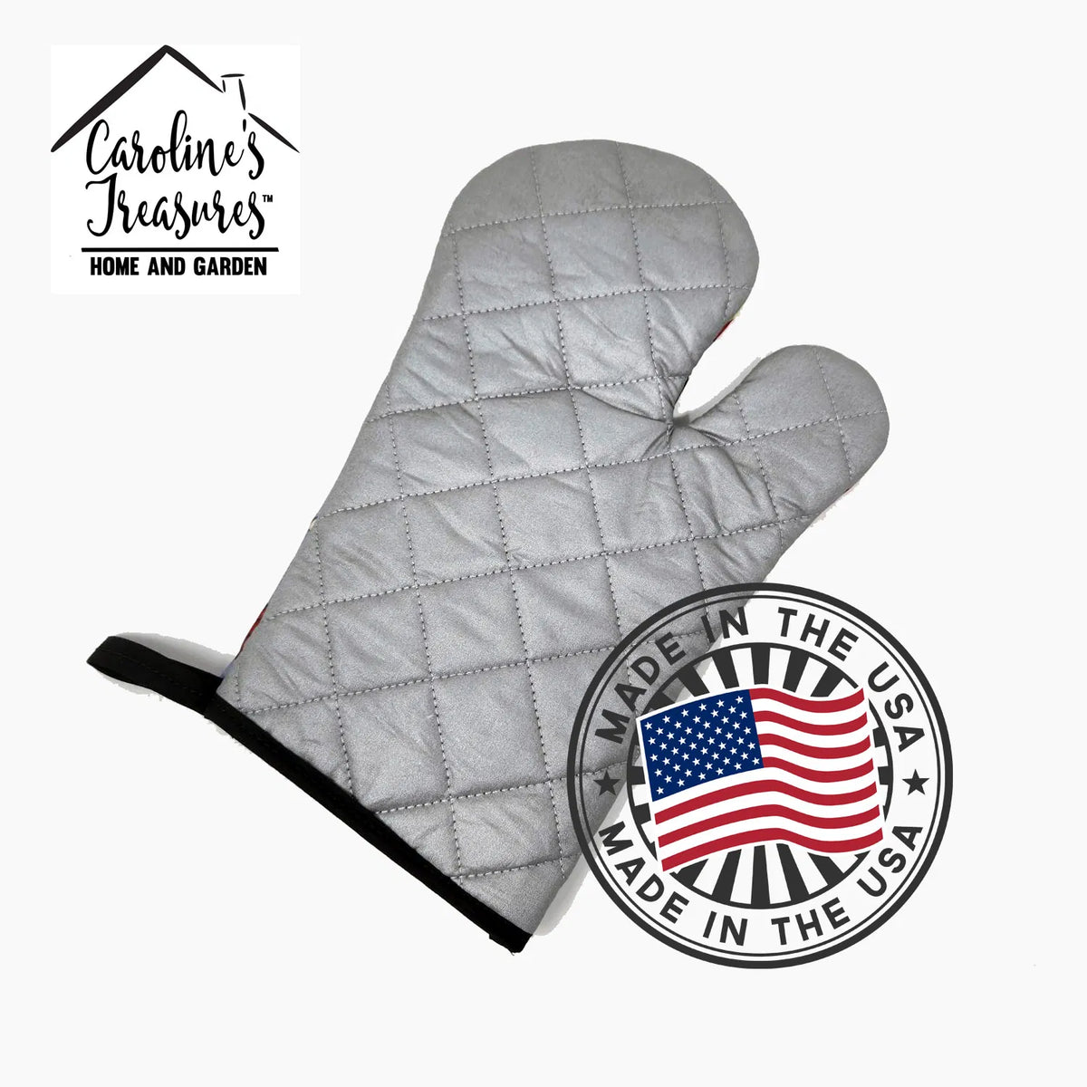 Lots Of Black Labrador Retriever Oven Mitt Heat Resistant Thick Oven