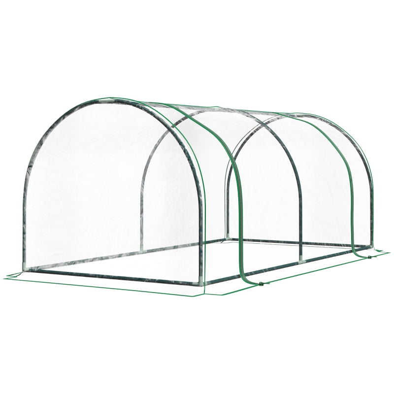 Portable Tunnel Greenhouse For Outdoor Garden House