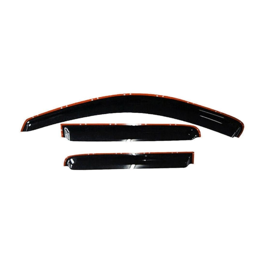 For Dodge 00-04 Dakota Crew Cab In Channel Acrylic Slim Style Window