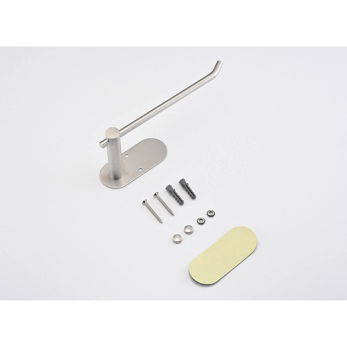 Paper Towel Holder - Self-adhesive Or Drilling, Stainless Steel