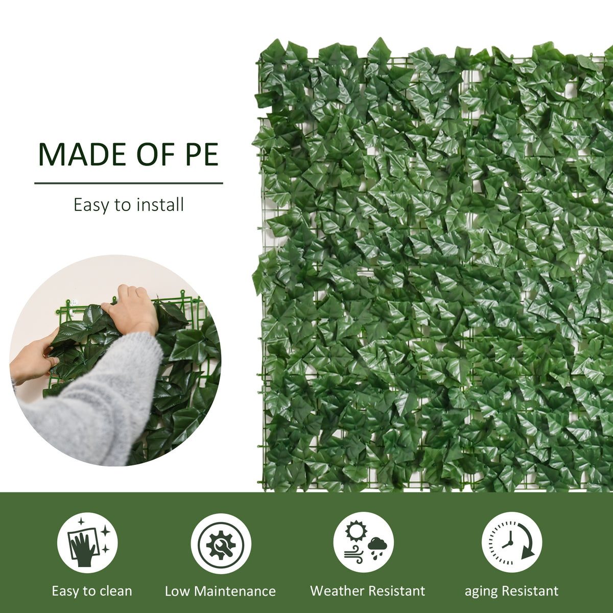 Grass Wall Panels, 118" X 39" Artificial Grass Wall Decor,greenery