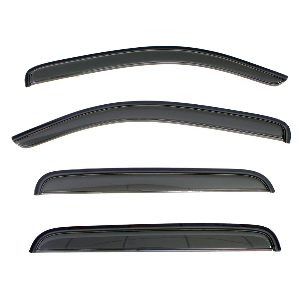 4pcs Out Channel Style Sun Rain Window Visors Visor For 94768