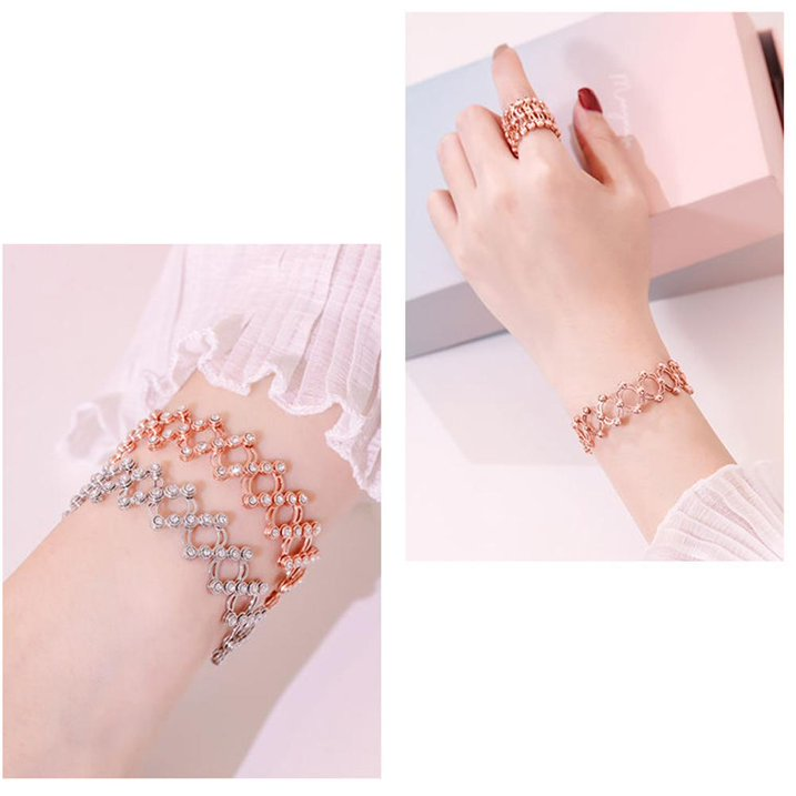 Rose Gold Telescopic Ring