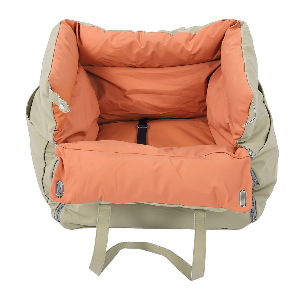 Car Pet Bed Portable Travel Outdoor Detachable Washable Pet Car Seat