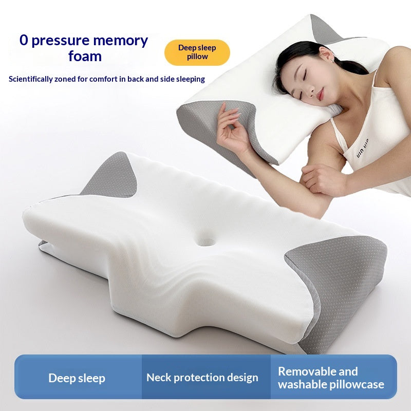 Slow-rebound Zero-pressure Memory Foam Pillow
