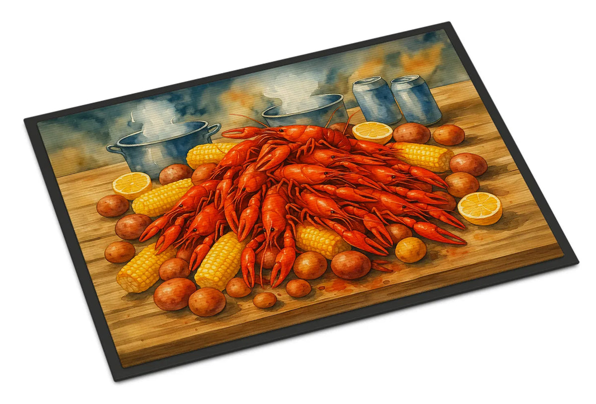 Crawfish Boil Doormat Front Door Mat Indoor Outdoor Rugs For Entryway