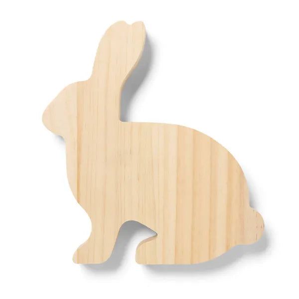 Easter Craft Bunny Wood Base