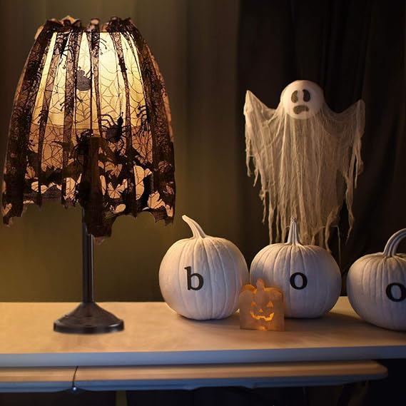 3 Pcs Halloween Lamp Shade Covers, Spooky Decorative Lamp Covers