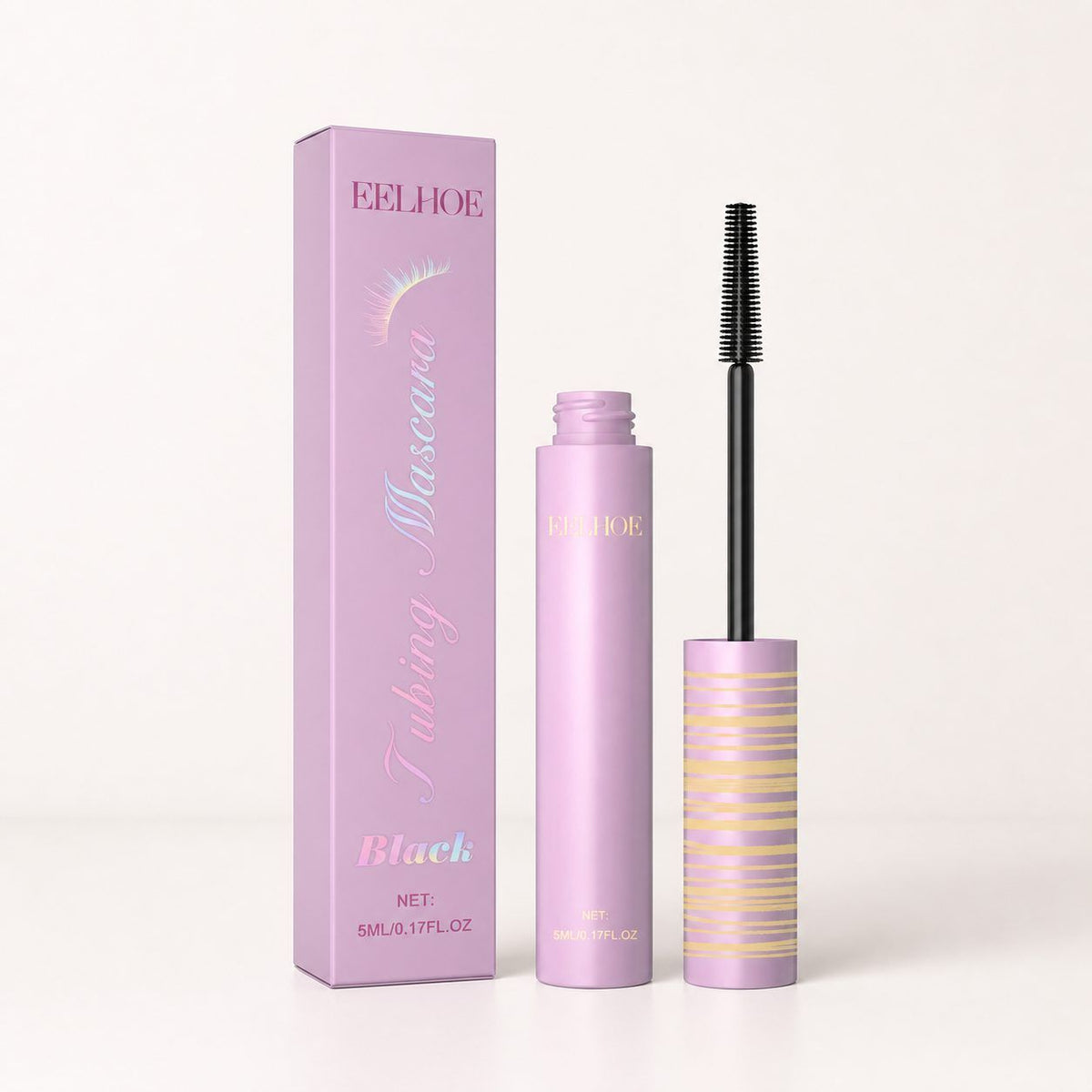 Eelhoe Lengthening And Curling Mascara, Black, 5 Ml