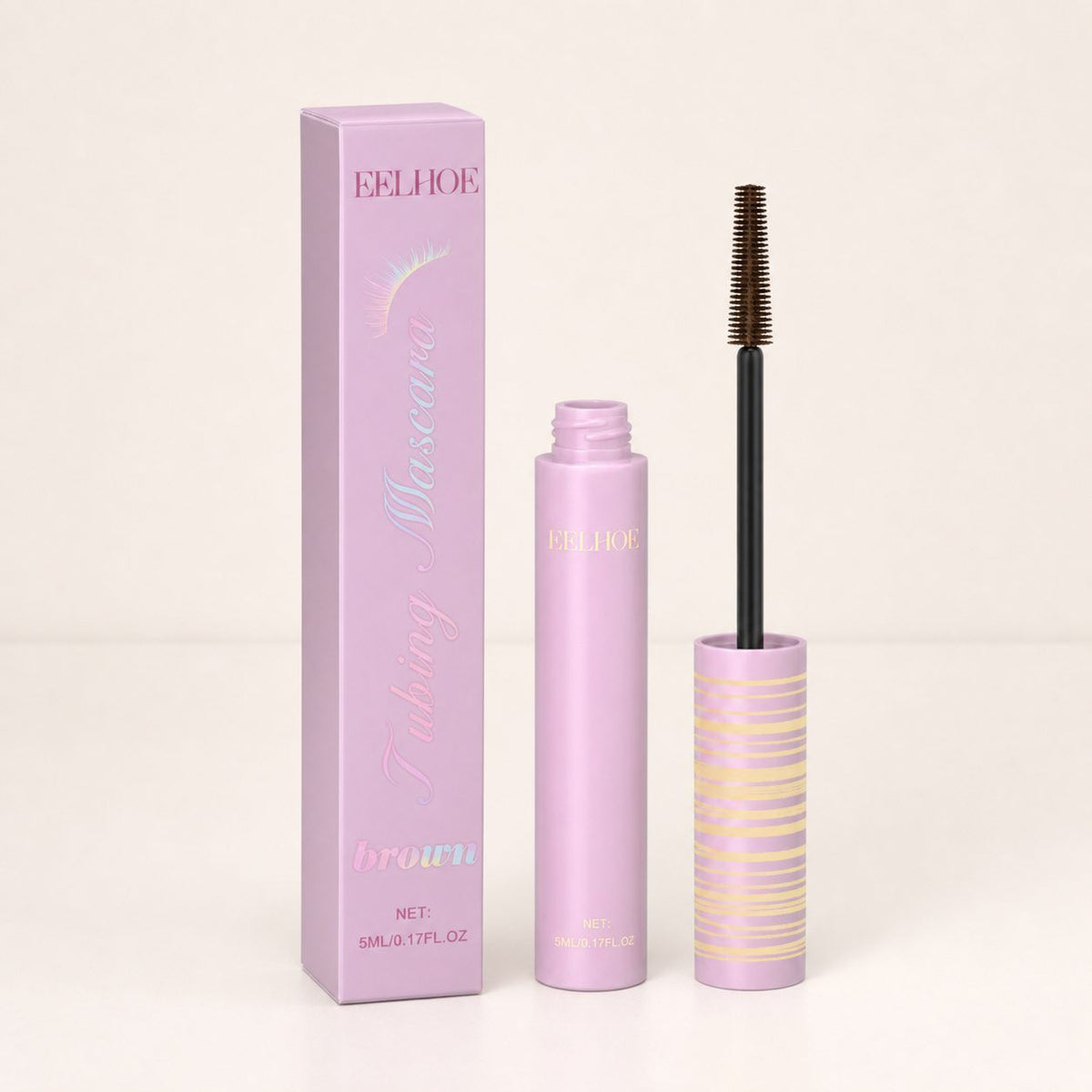 Eelhoe Lengthening And Curling Mascara, Black, 5 Ml