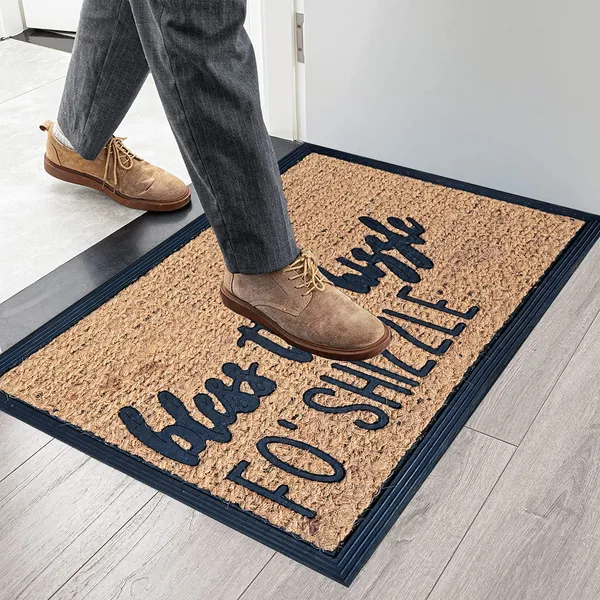Funny Coir Doormat Hello There Welcome Front Porch Decor Doormat