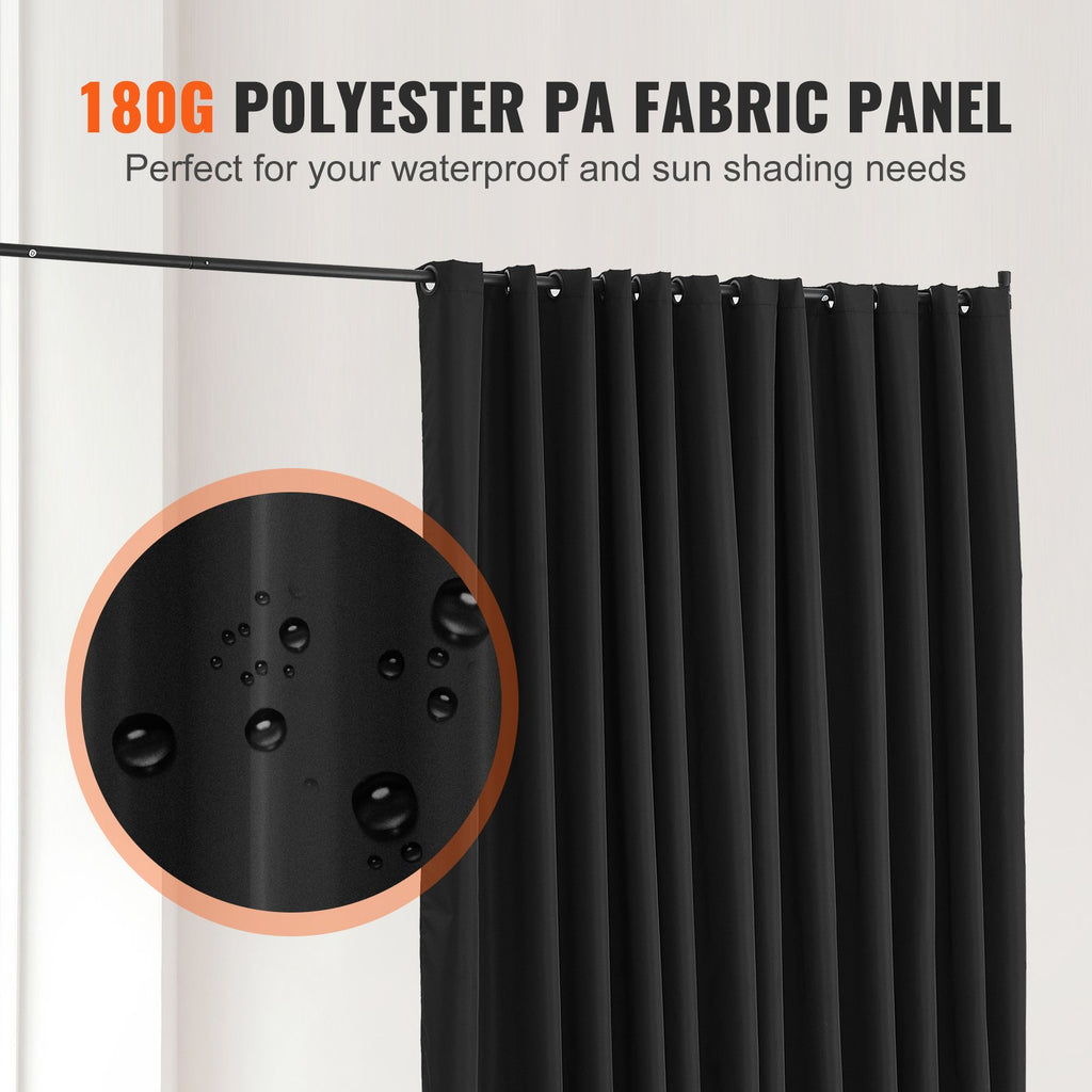 Room Divider, 96×120inch Portable Panel Room Divider With Wheels