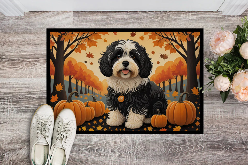 Havanese Fall Doormat Front Door Mat Indoor Outdoor Rugs For Entryway