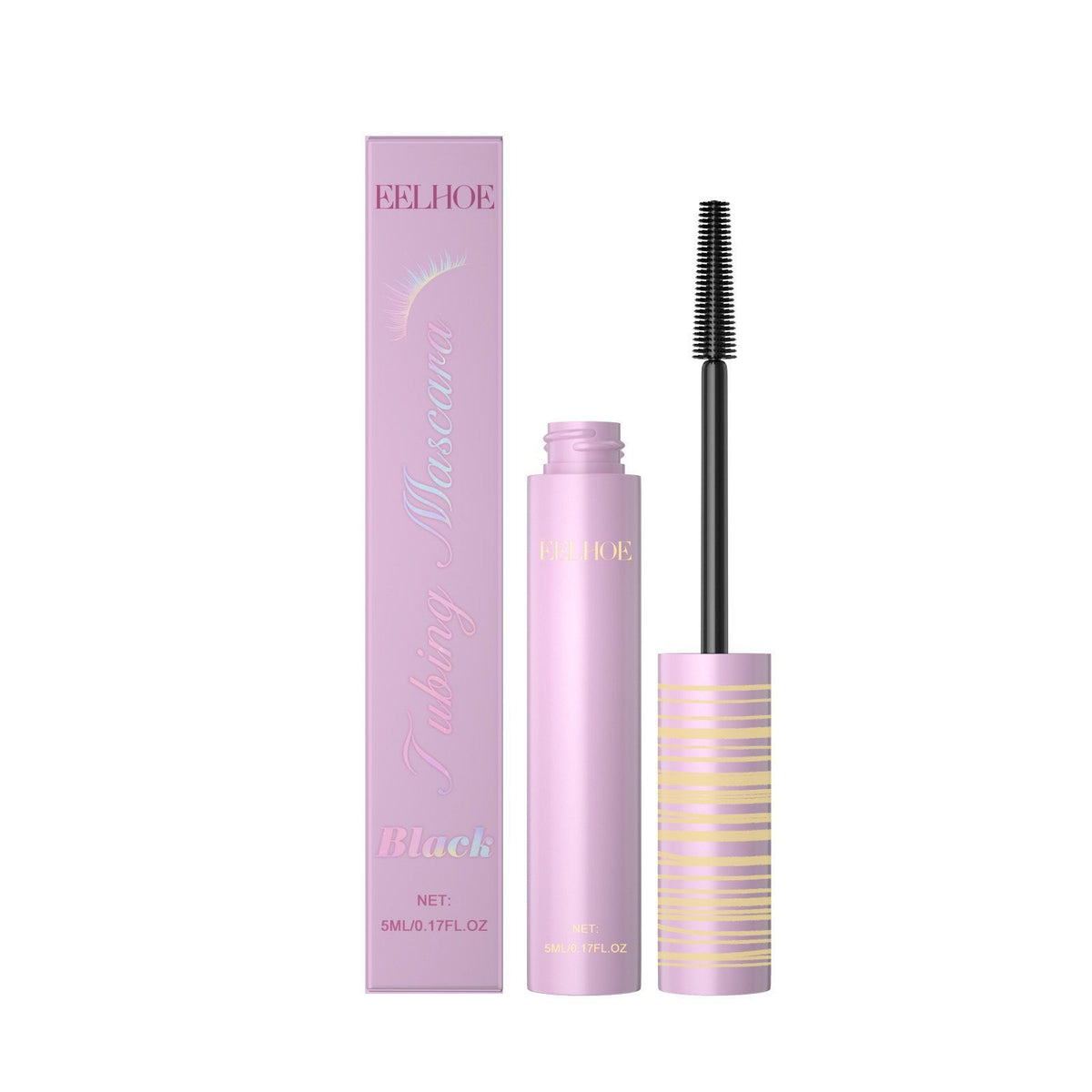 Eelhoe Lengthening And Curling Mascara, Black, 5 Ml