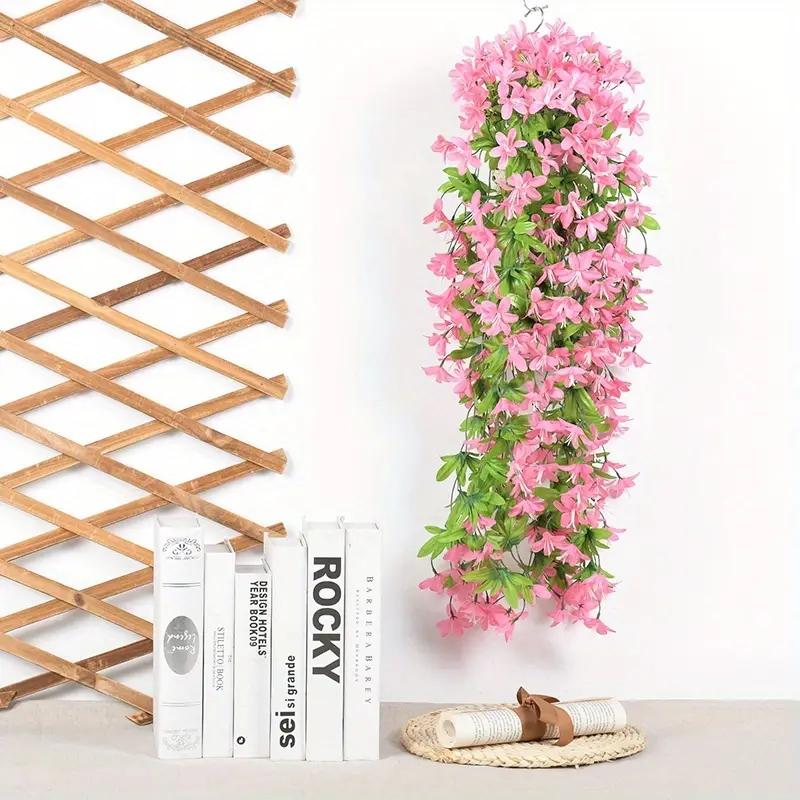 Rustic Farmhouse Style Retro Artificial Flower Wall Hanging For Home