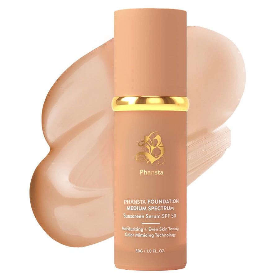 4-in-1 Bionic Color-changing Concealer Foundation Moisturizing Repair