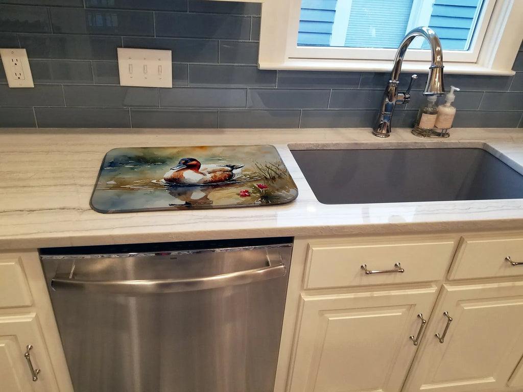 Canvasback Dish Drying Mat Absorbent Dish Drying Mat Pad For Kitchen
