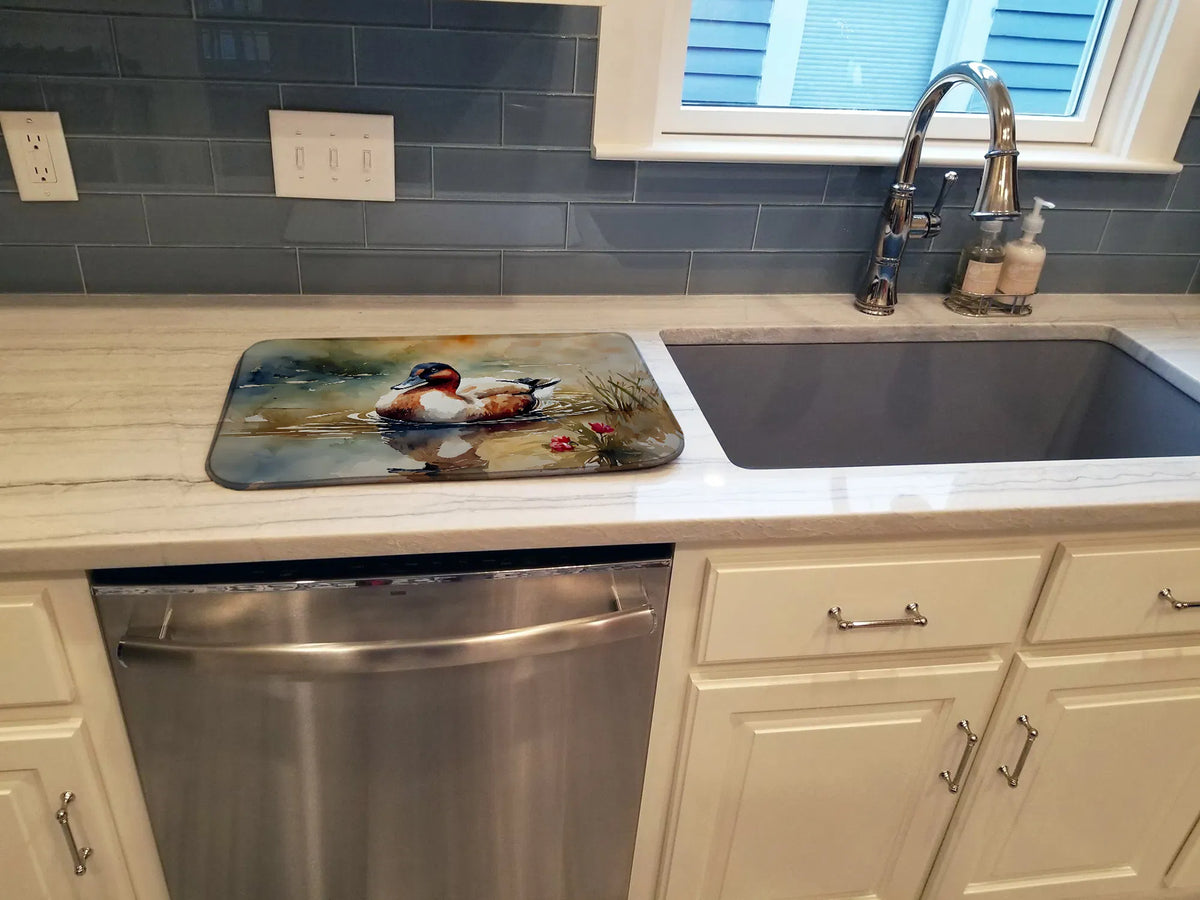 Canvasback Dish Drying Mat Absorbent Dish Drying Mat Pad For Kitchen