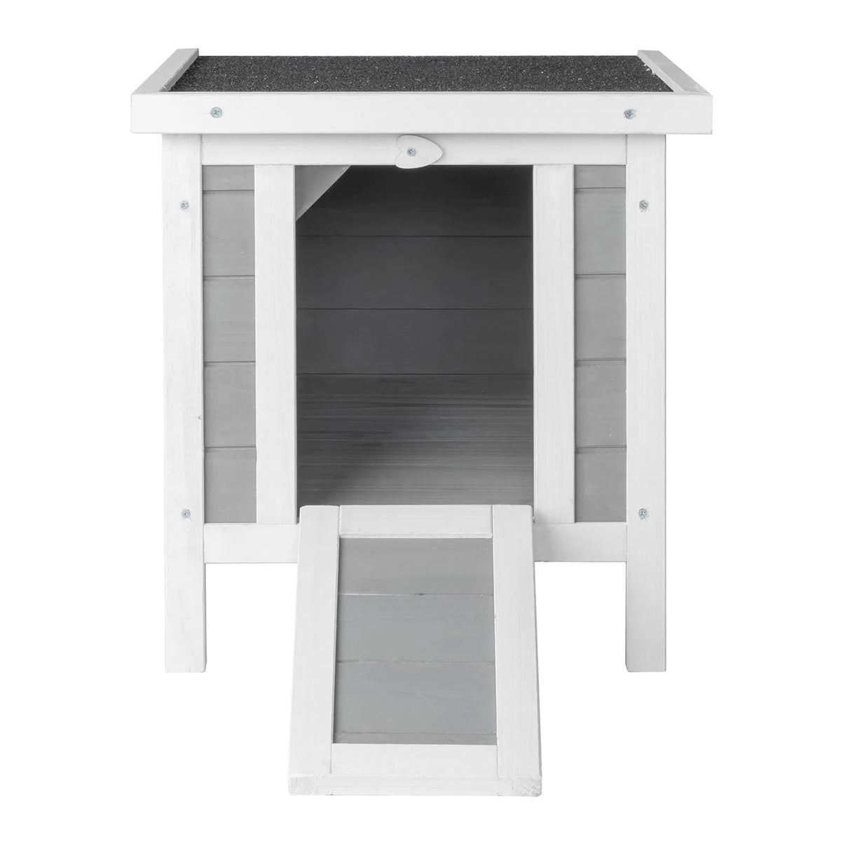 20" Wooden Waterproof Rabbit Hutch Pet Bunny Small Animal House Habitat