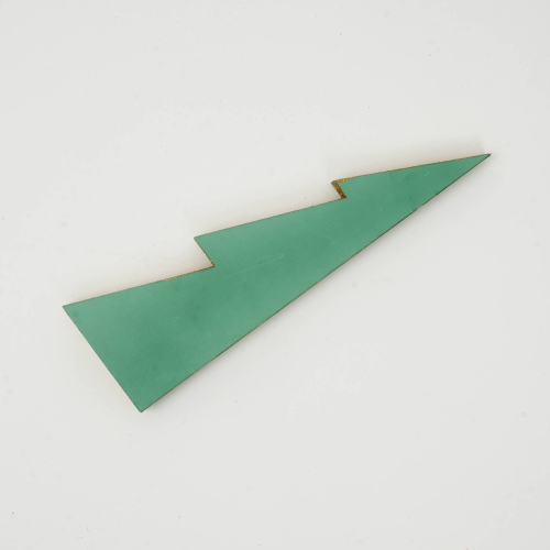 Green Handmade Paper Tree - Festive Decor