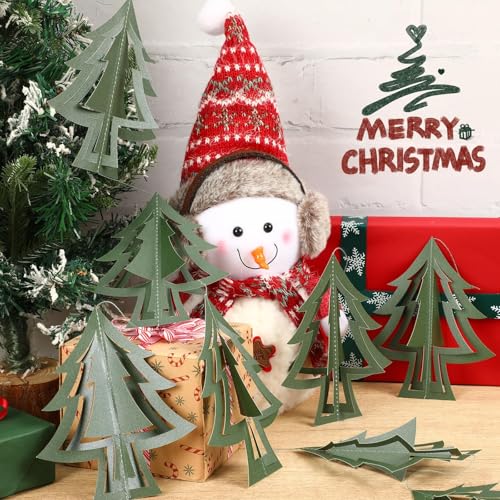 41 Ft Christmas Tree Paper Streamers Green Christmas Decorations 3D
