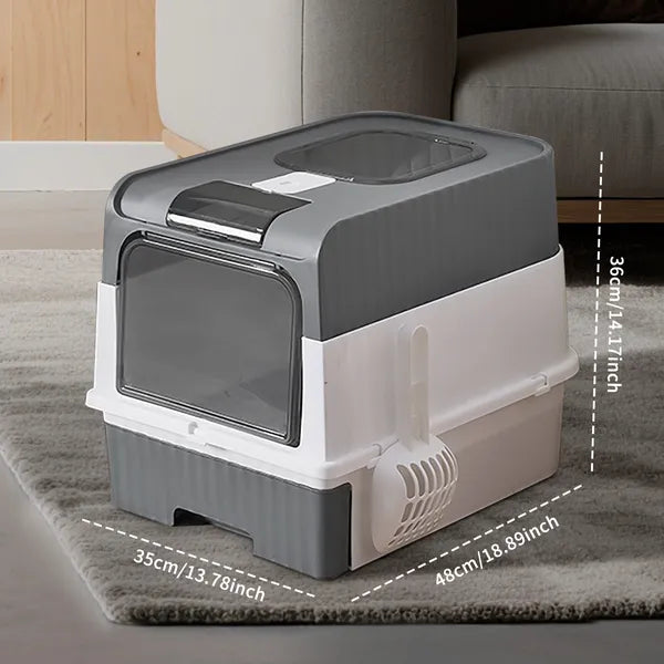 Greymagic Cube Intelligent Cat Litter Box - Free Hands, Enjoy Pure Life