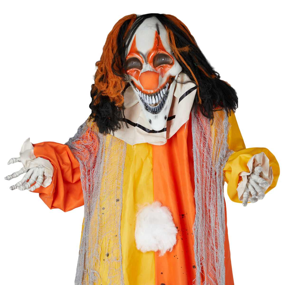 8.2ft Red Eyed Clown Outdoor Halloween Decorations