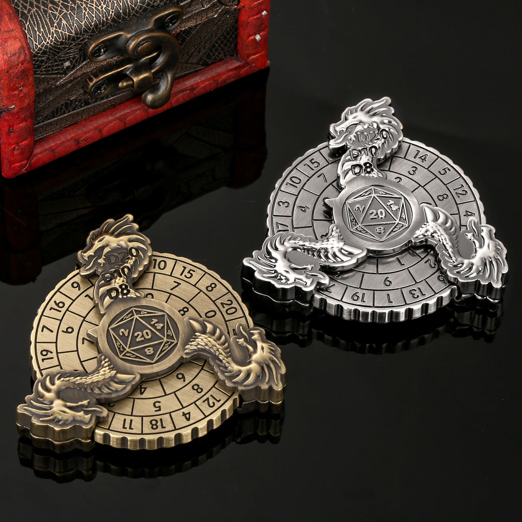 Retro Fantasy Style Turntable Dice Gift Box Set, Essential Creative