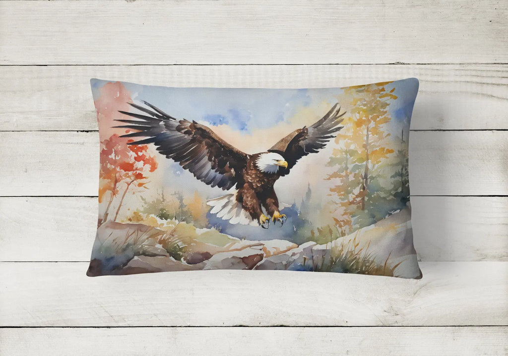 Watercolor Birds Throw Pillow Throw Pillow For Indoor Couch Bed Outdoor