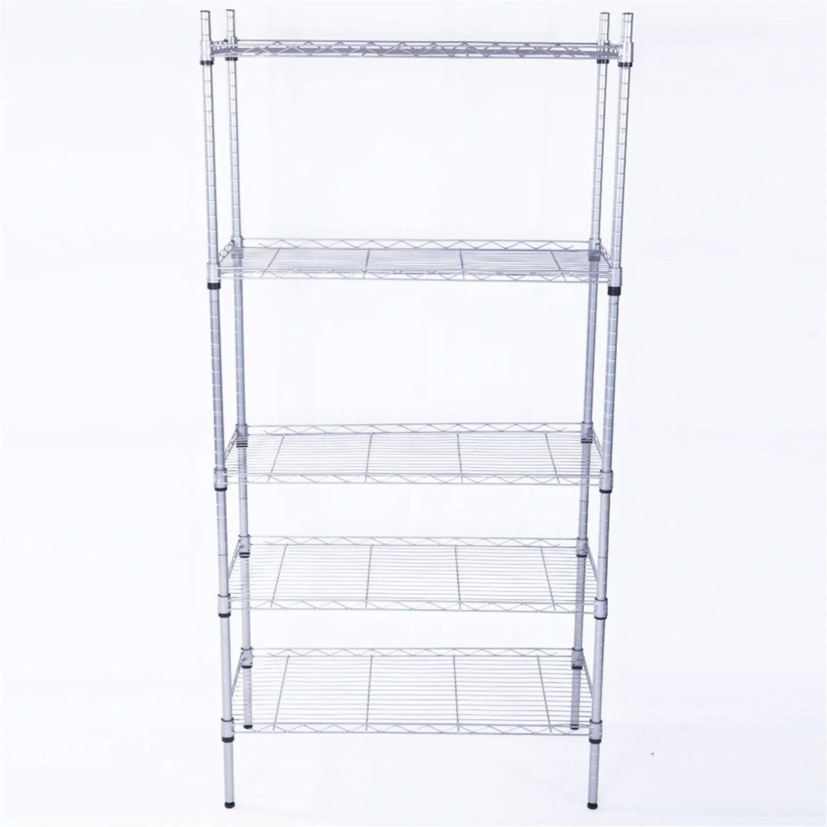5-Shelf Adjustable; Heavy Duty Storage Shelving Unit ; Steel Organizer