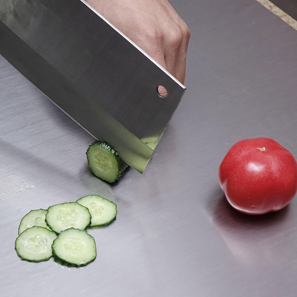 316 Material Double-edge Stainless Steel Kitchen Chopping Board