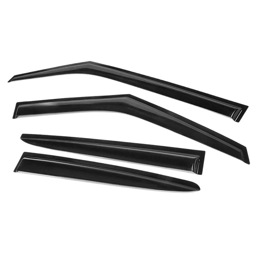 Fits 11-18 Hyundai Veloster Window Visors Acrylic Sun Guard Rain