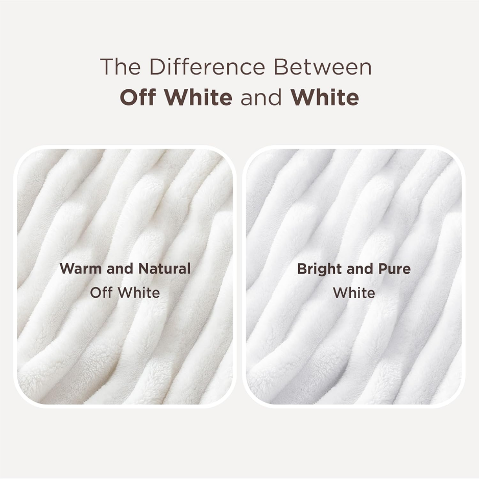 White Throw Blanket For Couch - Halloween Fall Decorations For Home