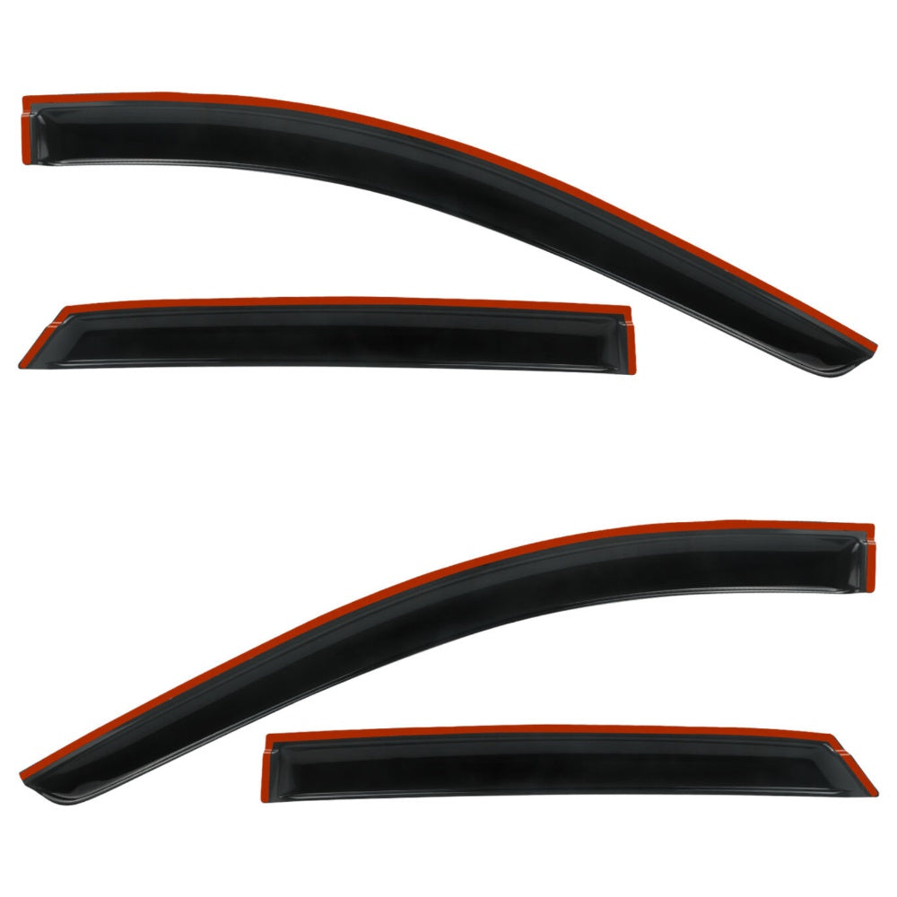 Window Visor Deflector Rain Guard 4-Piece Set For Cadillac 10-16 SRX Xp