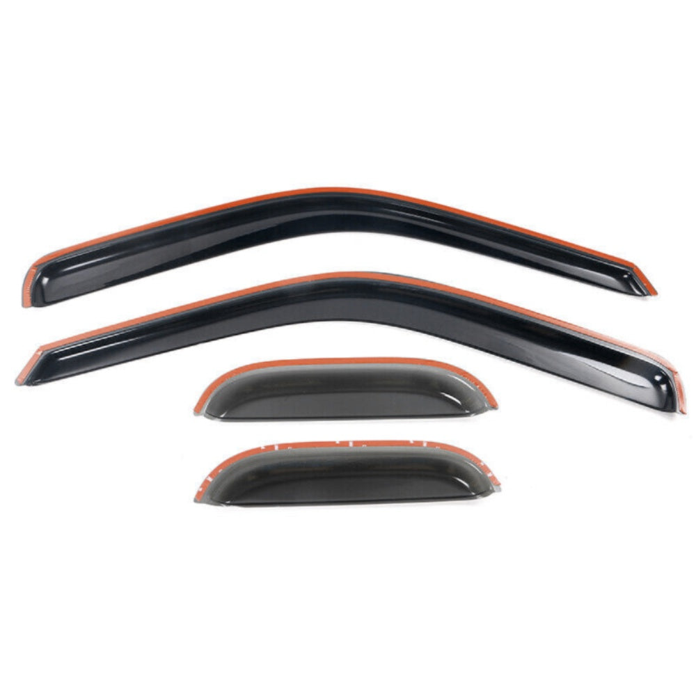 For Ford Super Duty Extended Cab Window Visor Vent Rain Guard 4PCS