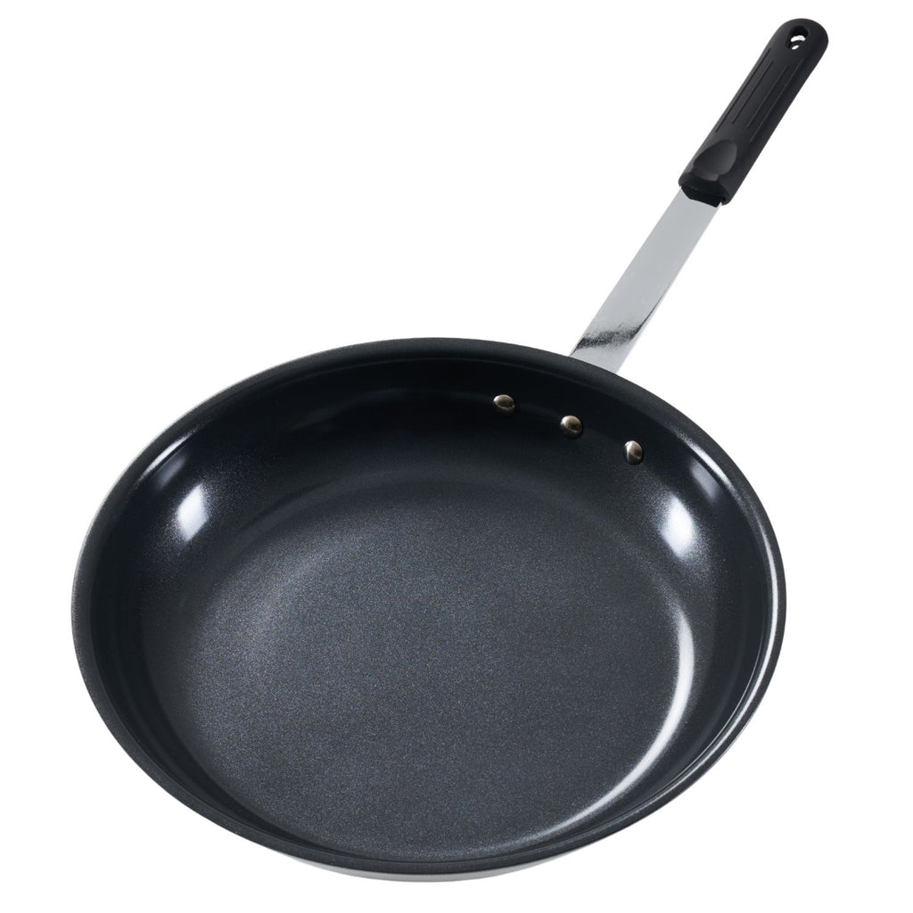 Ceramic Nonstick Egg Pan, Aluminum Frying Pan With Stainless Steel Base