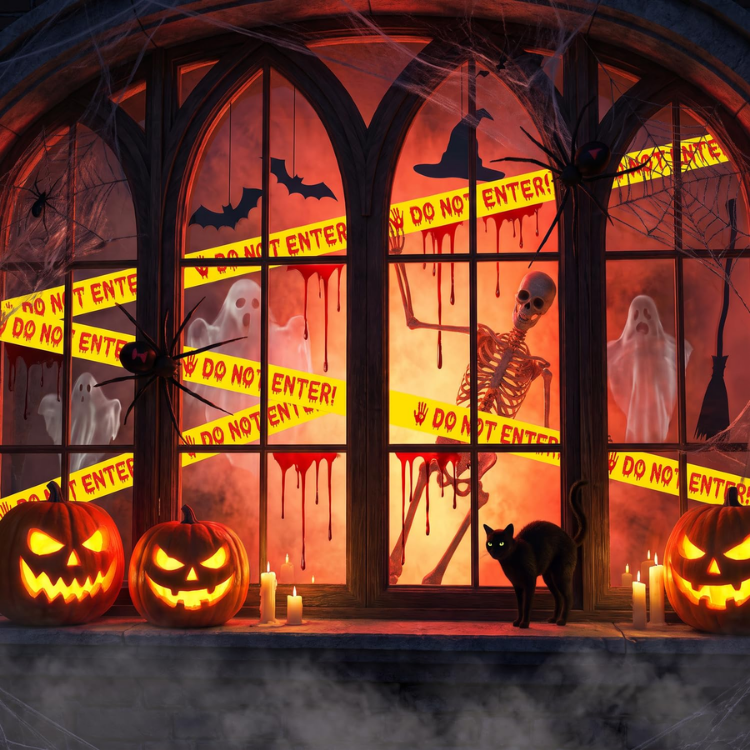 Halloween Decorations Caution Tape, 2 In X90 Ft Yellow Do Not Enter