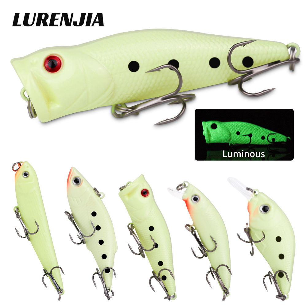 Topwater Fishing Lure Set (22, 58 or 102 Pieces)