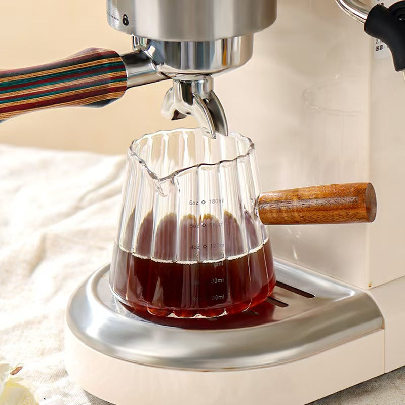 1 Pcs 180ml Mini Coffee Cup, Glass Milk Cup, Italian Coffee Cup