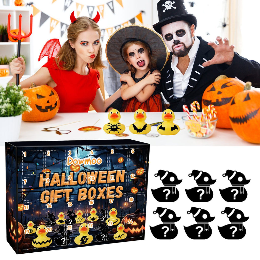 Dowmoo Halloween Duck Blind Box Set, 24 Pieces