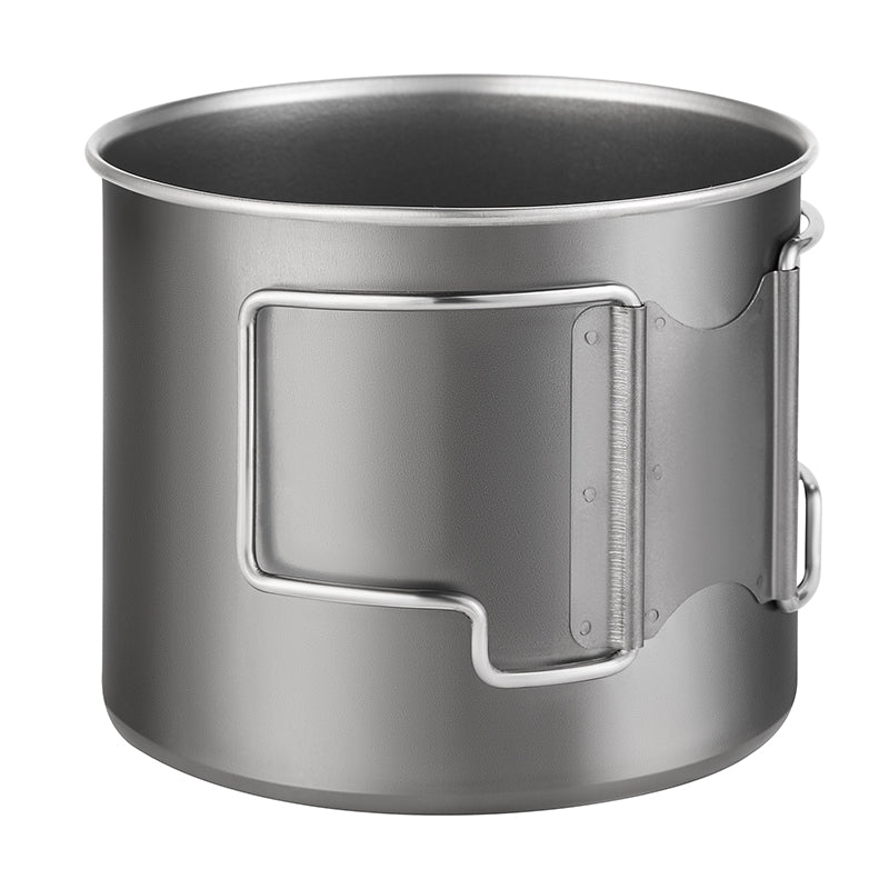 Uncoated Titanium Cup Pure Titanium Outdoor 800ml 29oz Cup For Camping