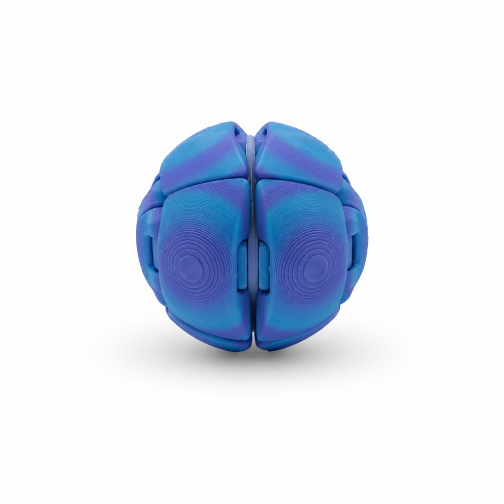 4PCS Large Stress Relief Squeeze Ball Sensory Fidget Toy, 3D Printed