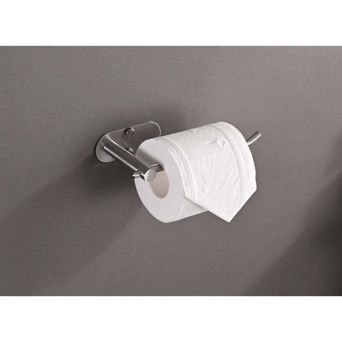 Paper Towel Holder - Self-adhesive Or Drilling, Stainless Steel