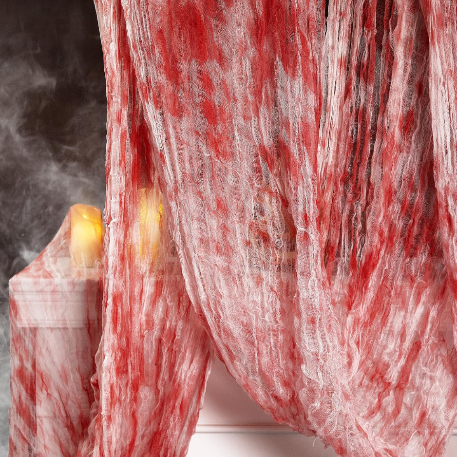 400 X 85 Halloween Creepy Cloth Large Size Spooky Fabric - Scary Gauze