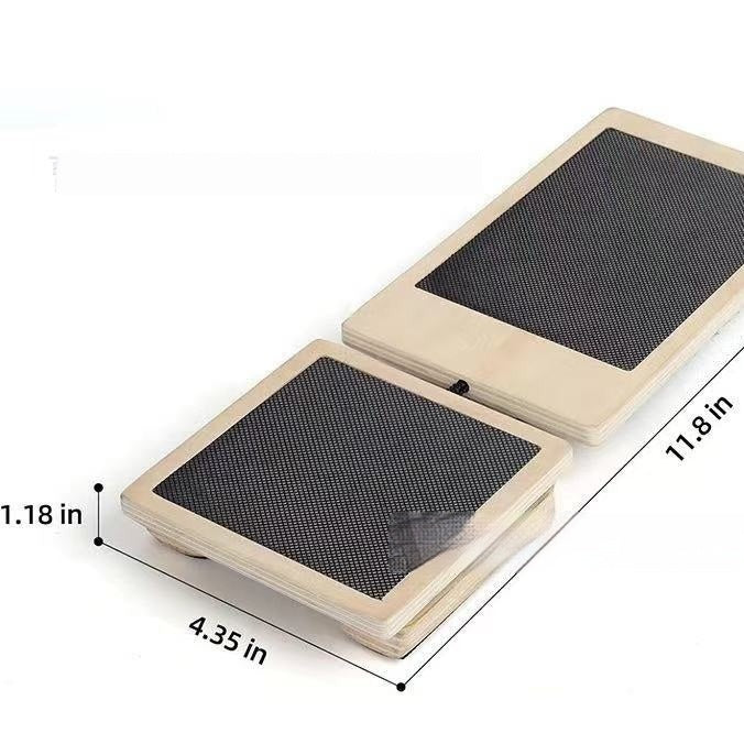 Wooden Yoga Trainer Foot Tensioner Bar