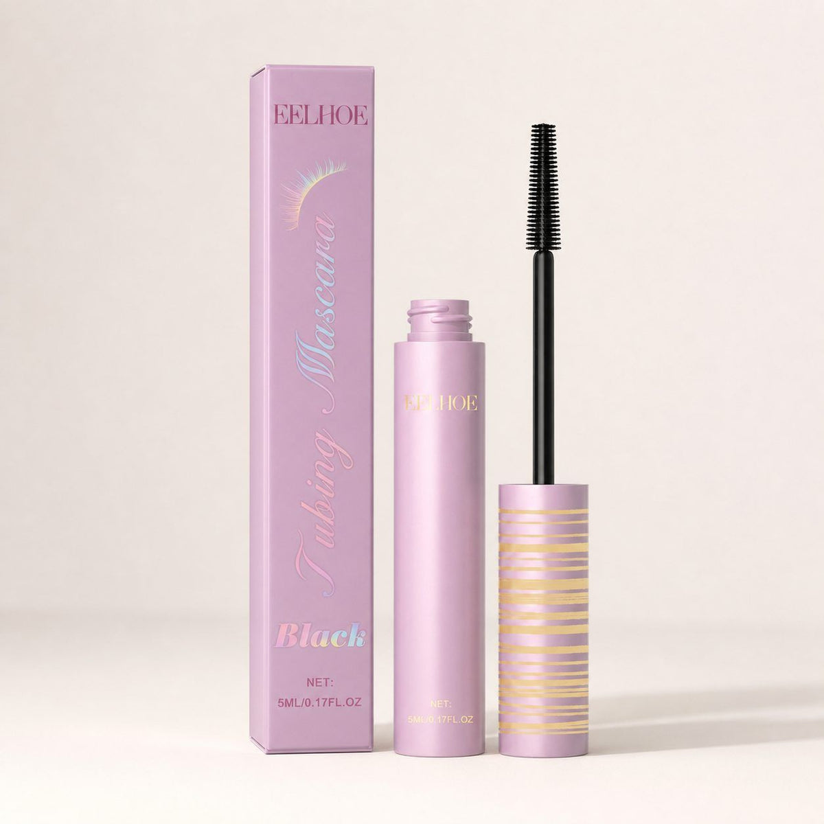 Eelhoe Lengthening And Curling Mascara, Black, 5 Ml