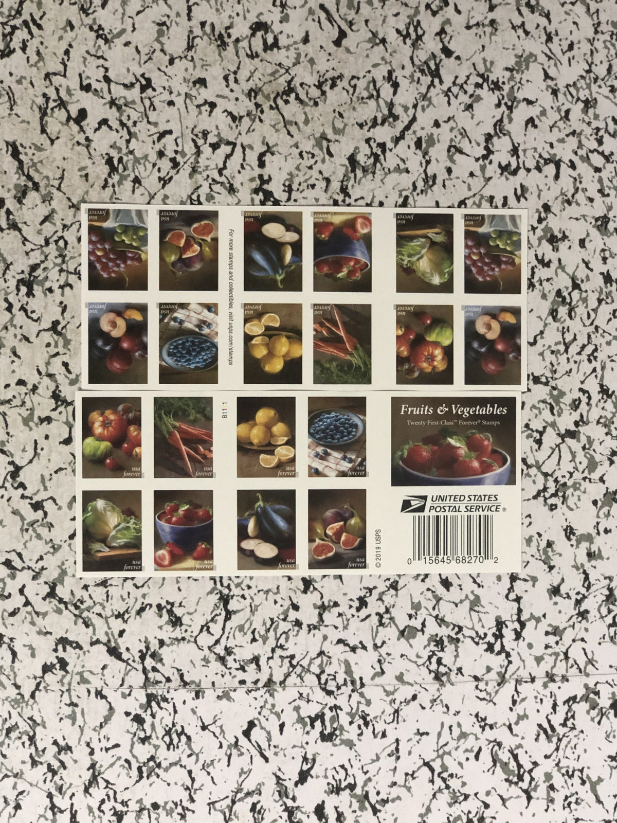 First-class Rate U.S. Stamps Fruits & Vegetables 1 0 0pcs FREE Shipping
