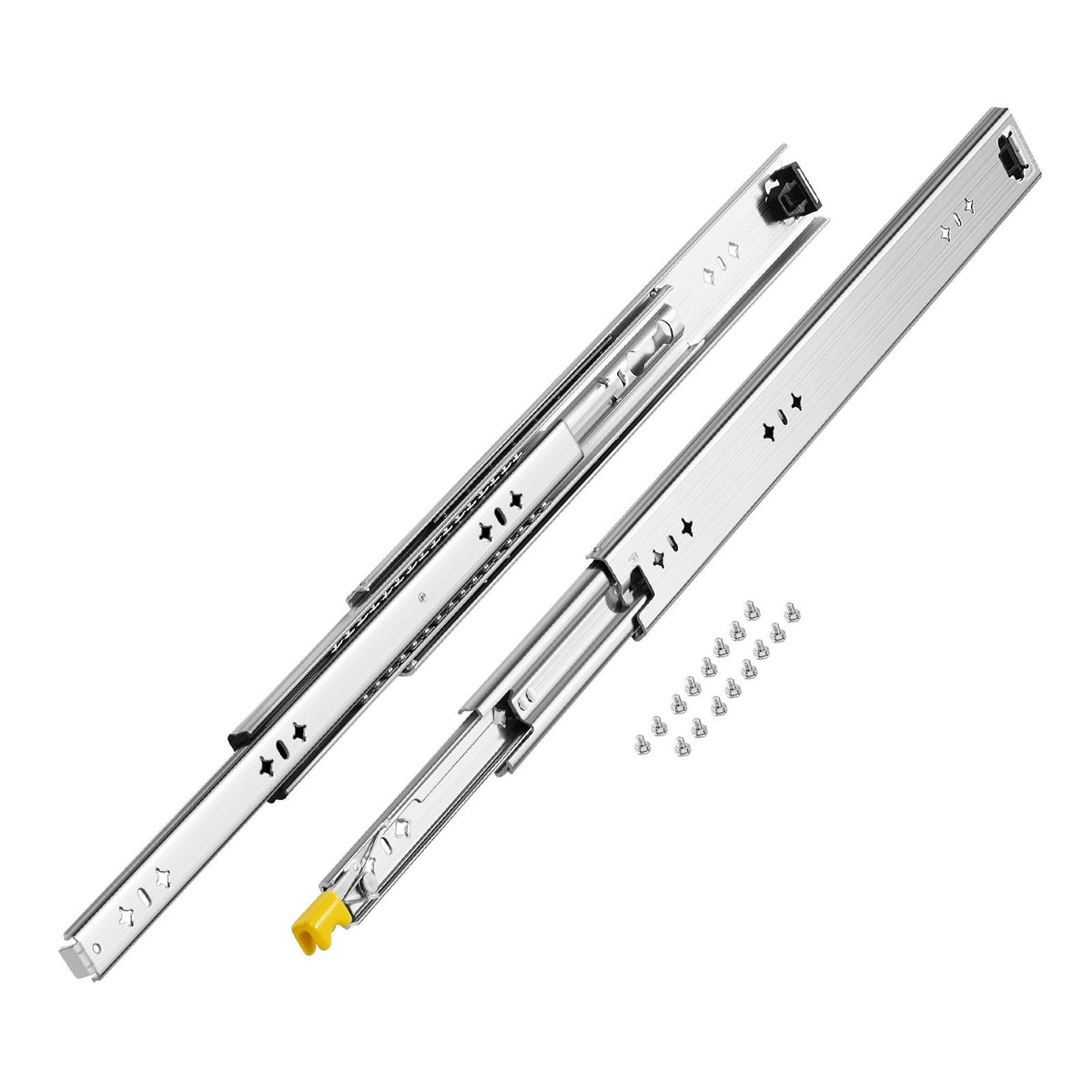 1 Pair 16-60 In Drawer Slides Ball Bearing Full Extension