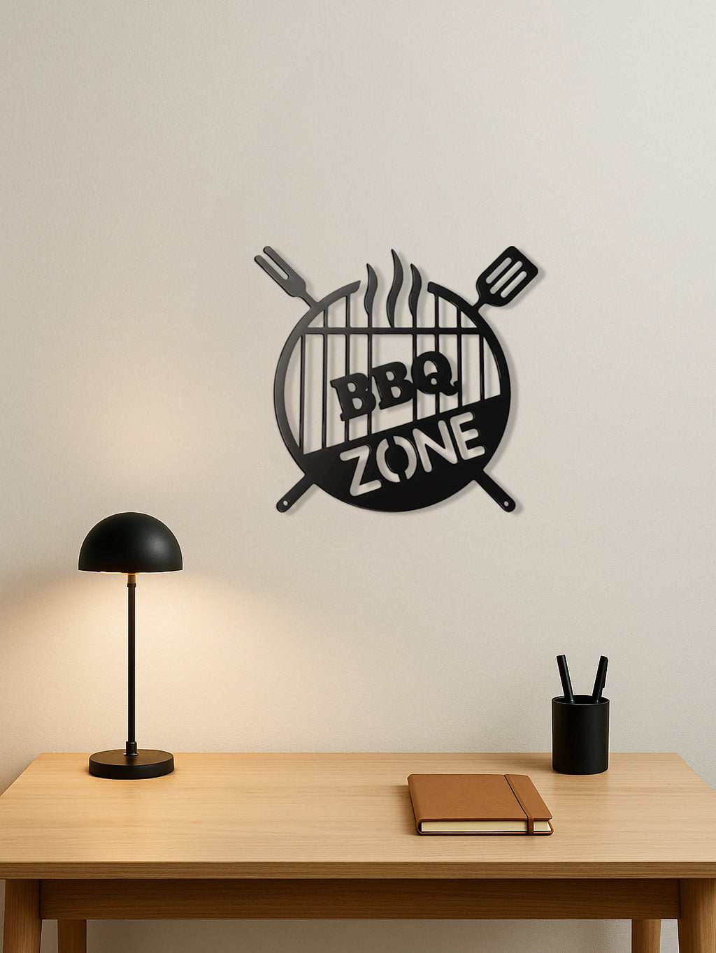 Metal Wall Sign,vintage 3D Round Iron Word Art For Farmhouse,country